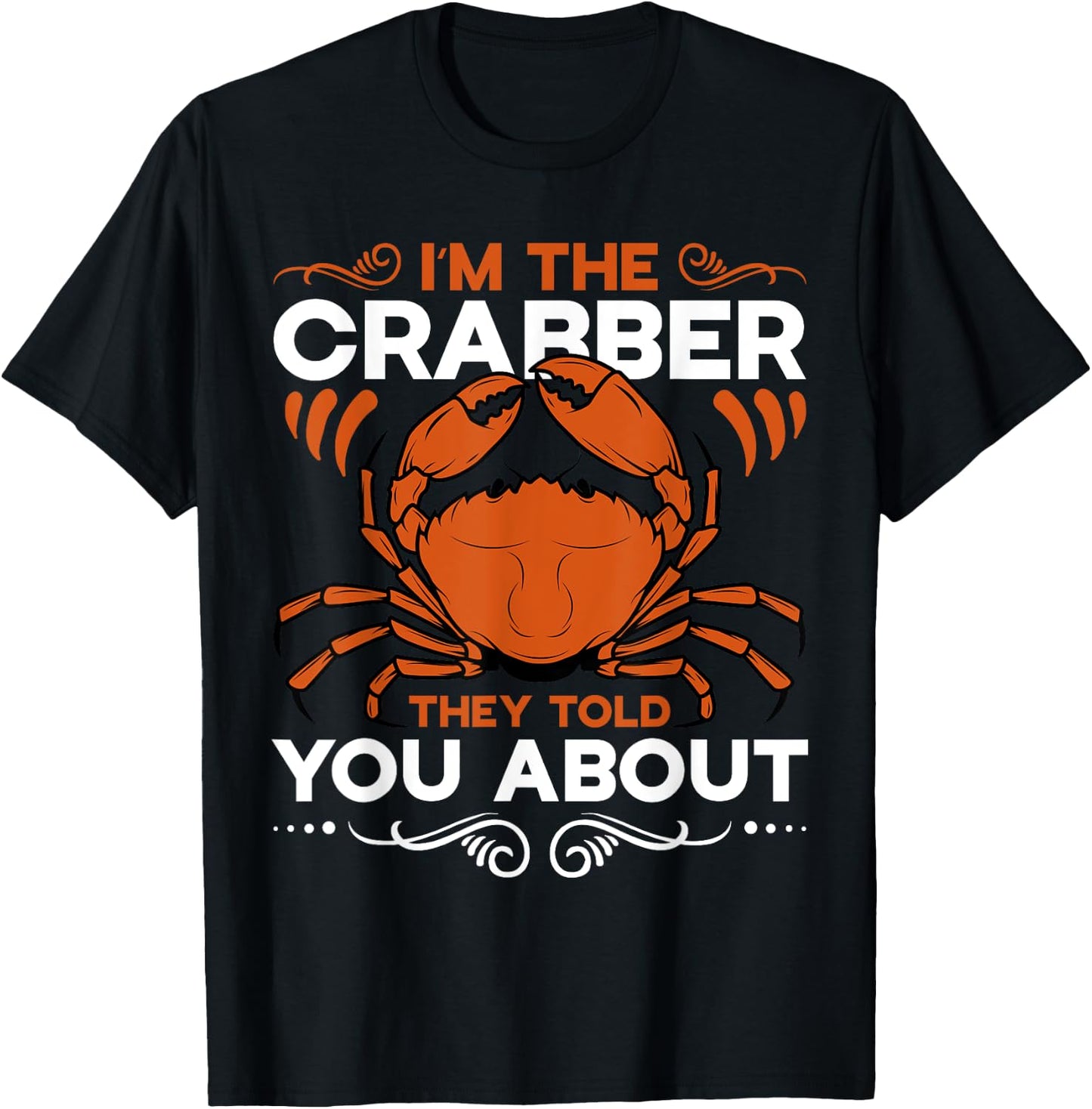 Crabbing Equipment Crabber Supplies Crabbing Net Crabbing T-Shirt - T-Shirt | Black