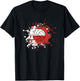 Polish Volleyball With The Flag Of Poland T-Shirt - T-Shirt | Black