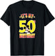 Disney Mickey Mouse It's My 50th Birthday Gradient Portrait T-Shirt - T-Shirt | Black