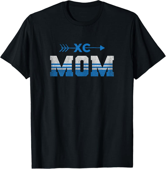 XC Mum Cross Mountain Bike Mom Gift T-Shirt - T-Shirt | Black
