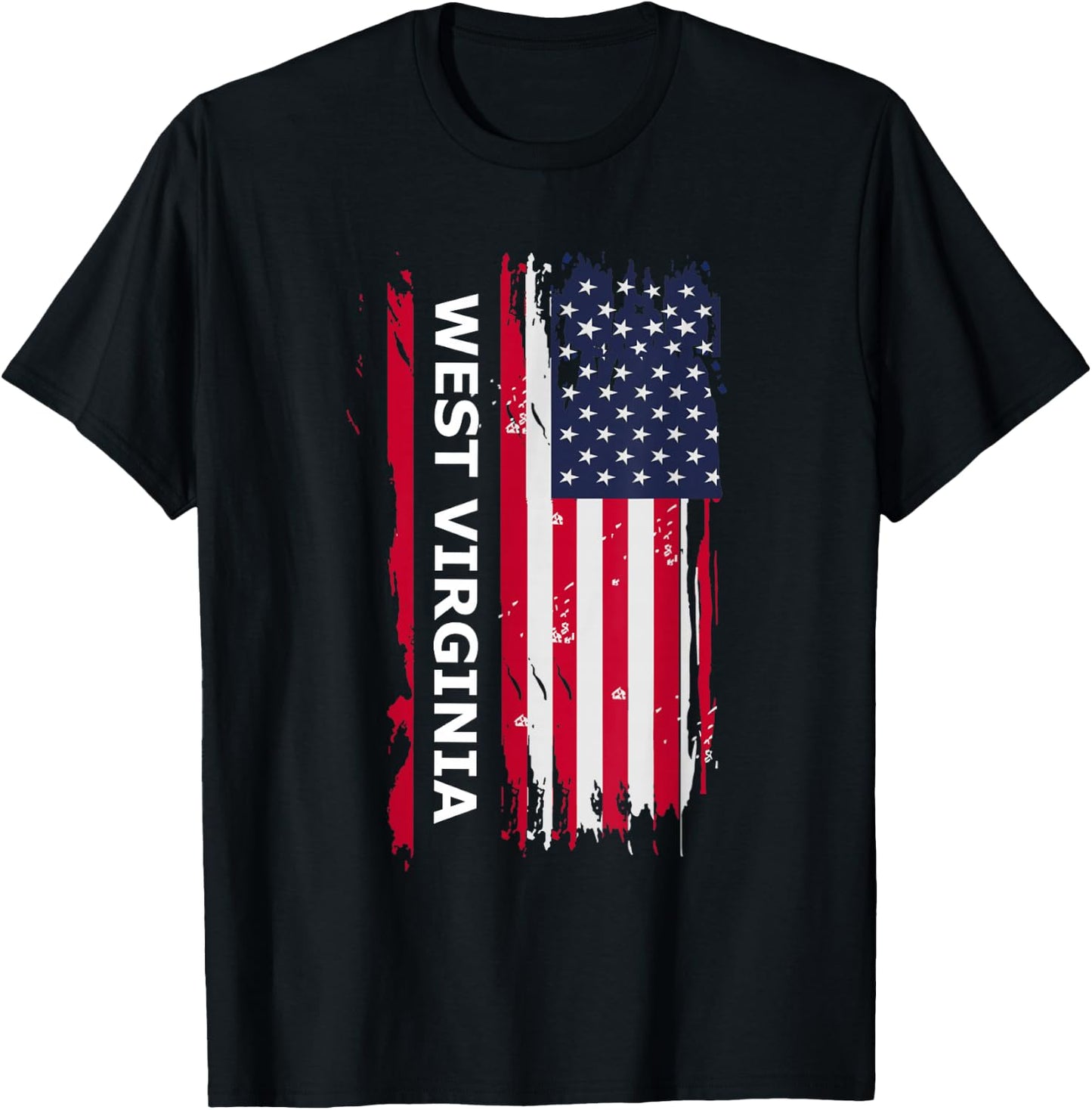 State Of West Virginia T-Shirt - T-Shirt | Black