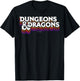 Dungeons & Dragons Retro Logo Stack T-Shirt - T-Shirt | Black