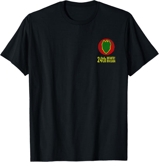 24th Infantry Division Twenty Fourth Army T-Shirt - T-Shirt | Black