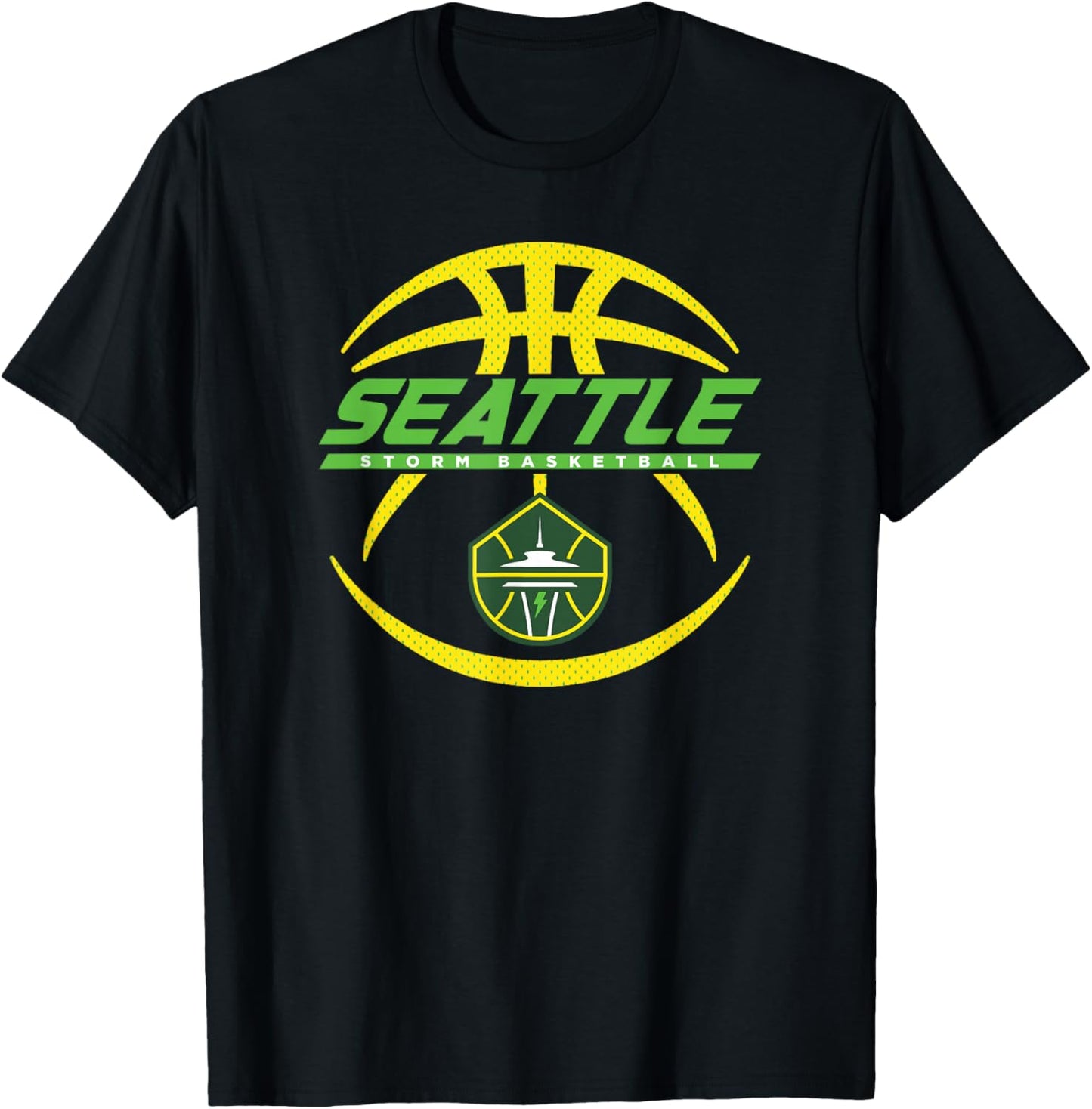 WNBA Seattle Storm The Rock T-Shirt - T-Shirt | Black