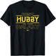 Star Wars Best Hubby in the Galaxy Birthday Anniversary T-Shirt - T-Shirt | Black