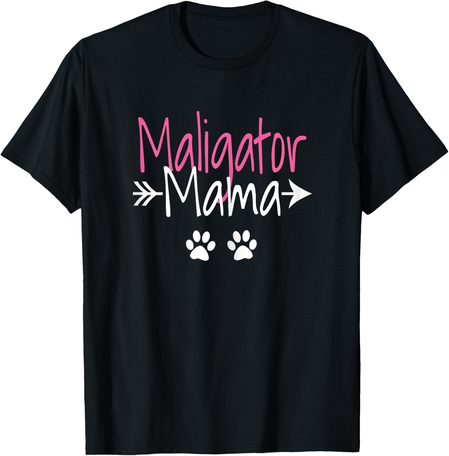 Maligator Mama Funny Belgian Malinois Mom T-Shirt - T-Shirt | Black