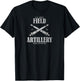 Field Artillery (distressed) T-Shirt - T-Shirt | Black