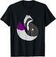 Demisexual Fox Demisexual Pride T-Shirt - T-Shirt | Black