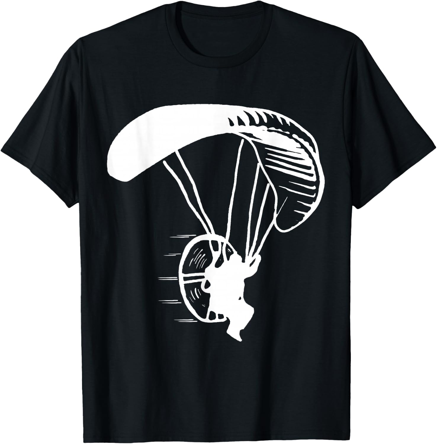 Evolution Paramotoring Backpack Motor PPG T-Shirt - T-Shirt | Black