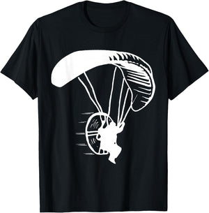 Evolution Paramotoring Backpack Motor PPG T-Shirt - T-Shirt | Black