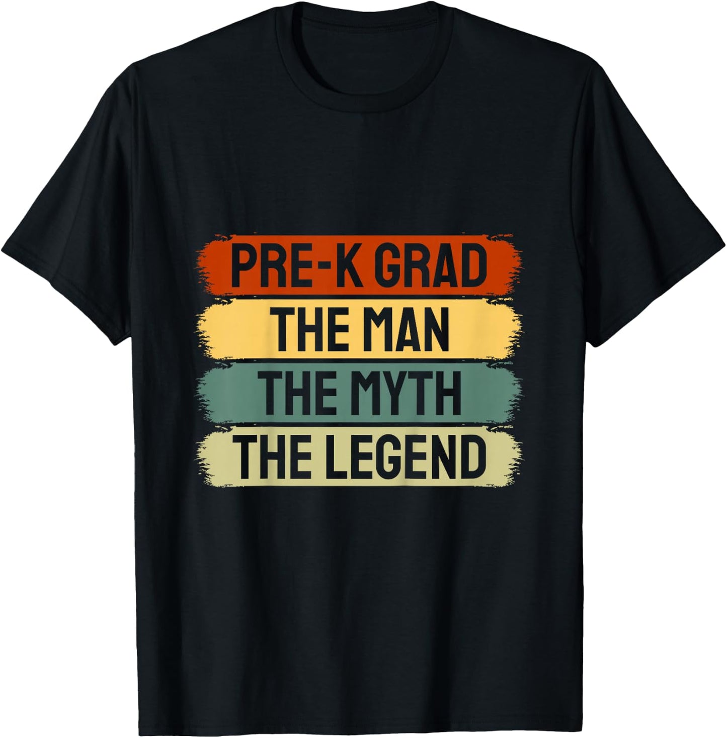 Kids Pre-K Grad 2026 Pre-K Kids Prek Graduation T-Shirt - T-Shirt | Black