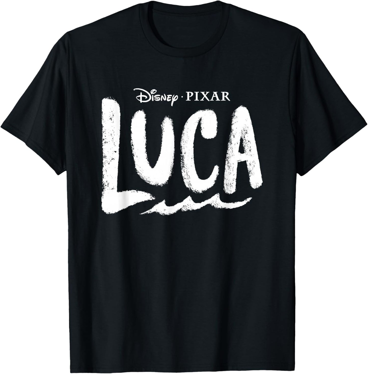 Disney Pixar Luca Logo T-Shirt - T-Shirt | Black