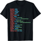 Hello Word in Different Languages Travel - - Black - Small - Short Sleeve T-Shirt - T-Shirt | Black