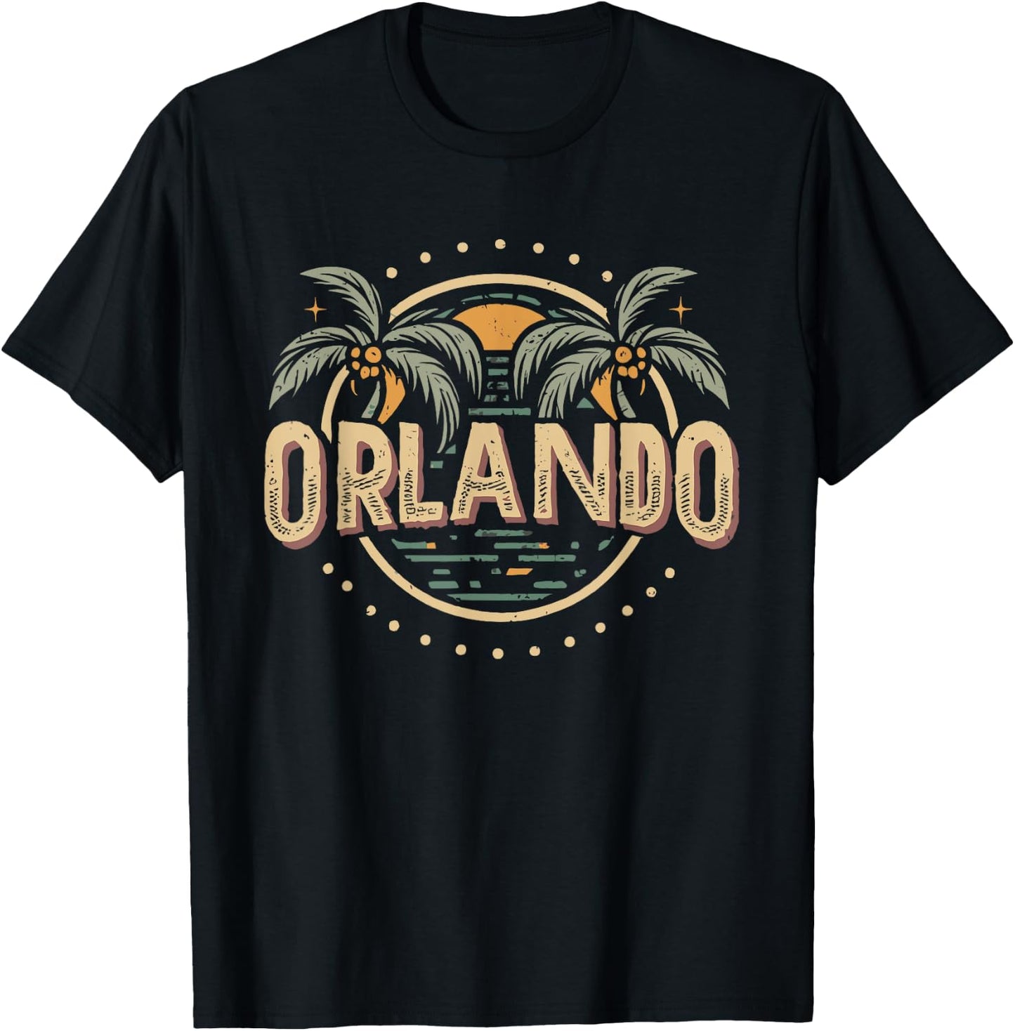 Florida Orlando T-Shirt - T-Shirt | Black