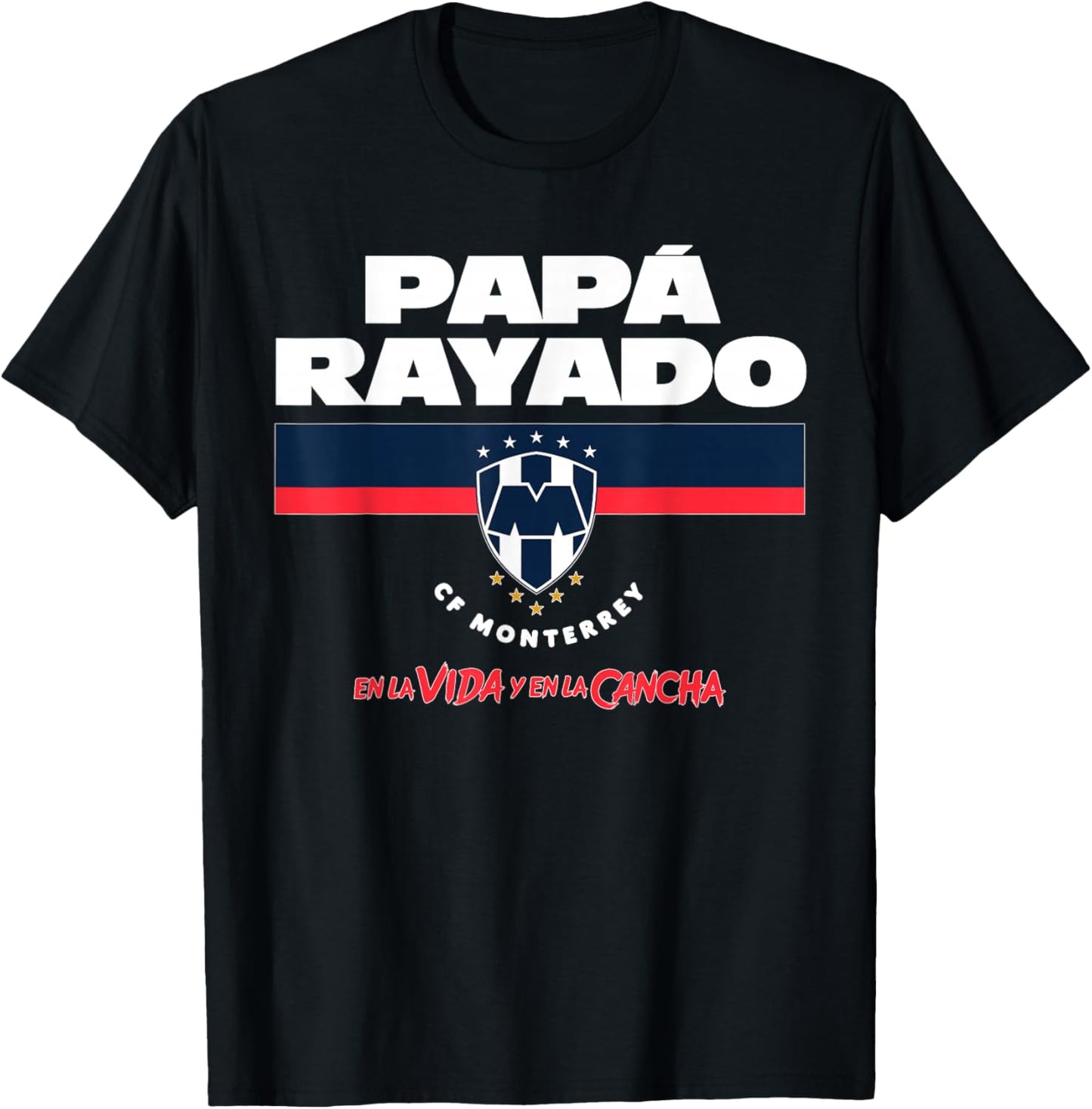 Monterrey Rayados Sports Collection this Father's Day! T-Shirt - T-Shirt | Black