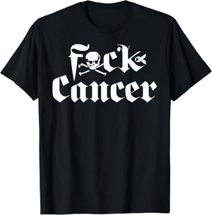 FU Cancer - Fuck Cancer Awareness T-Shirt - T-Shirt | Black