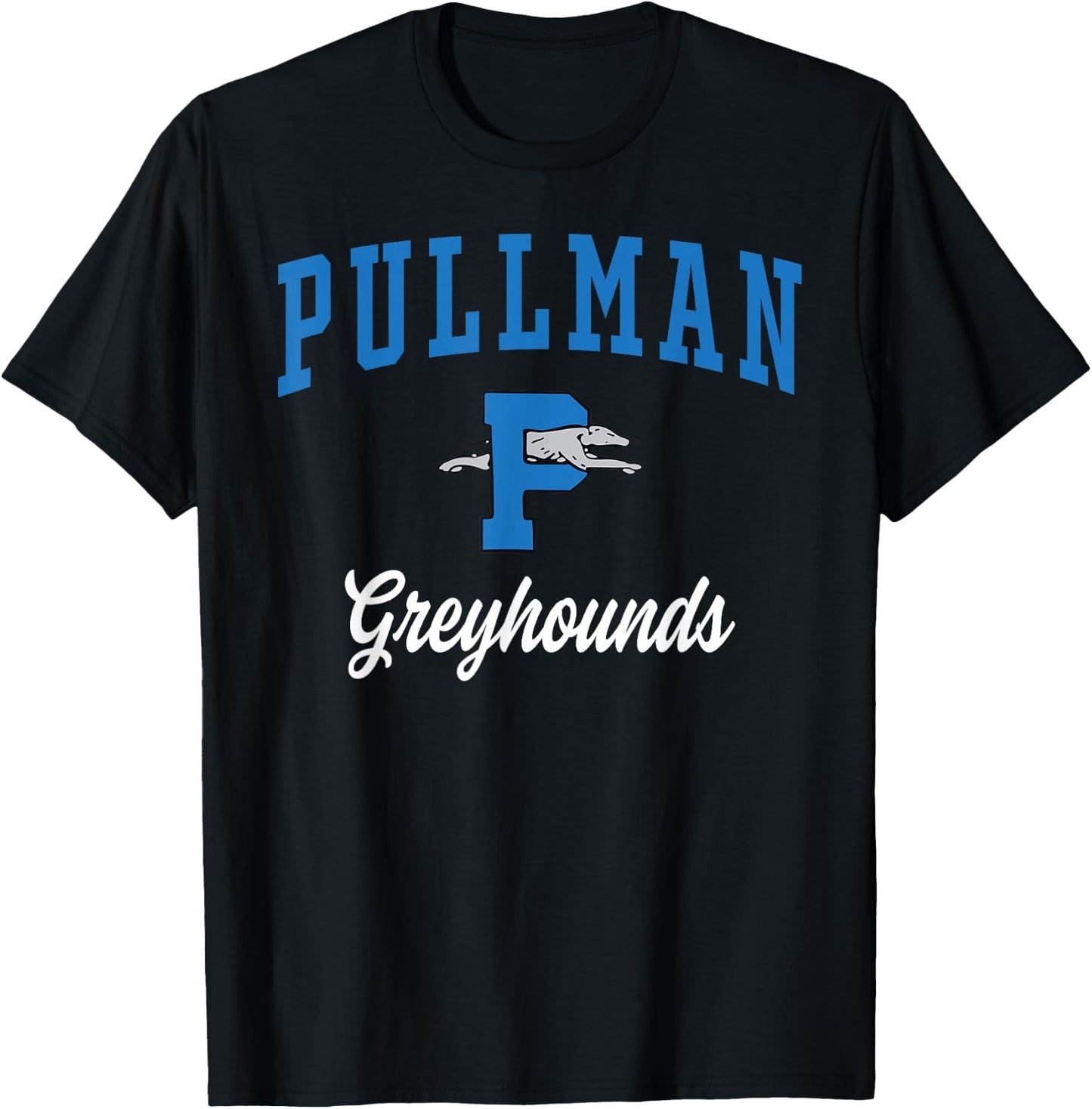 Pullman High School Greyhounds T-Shirt - T-Shirt | Black