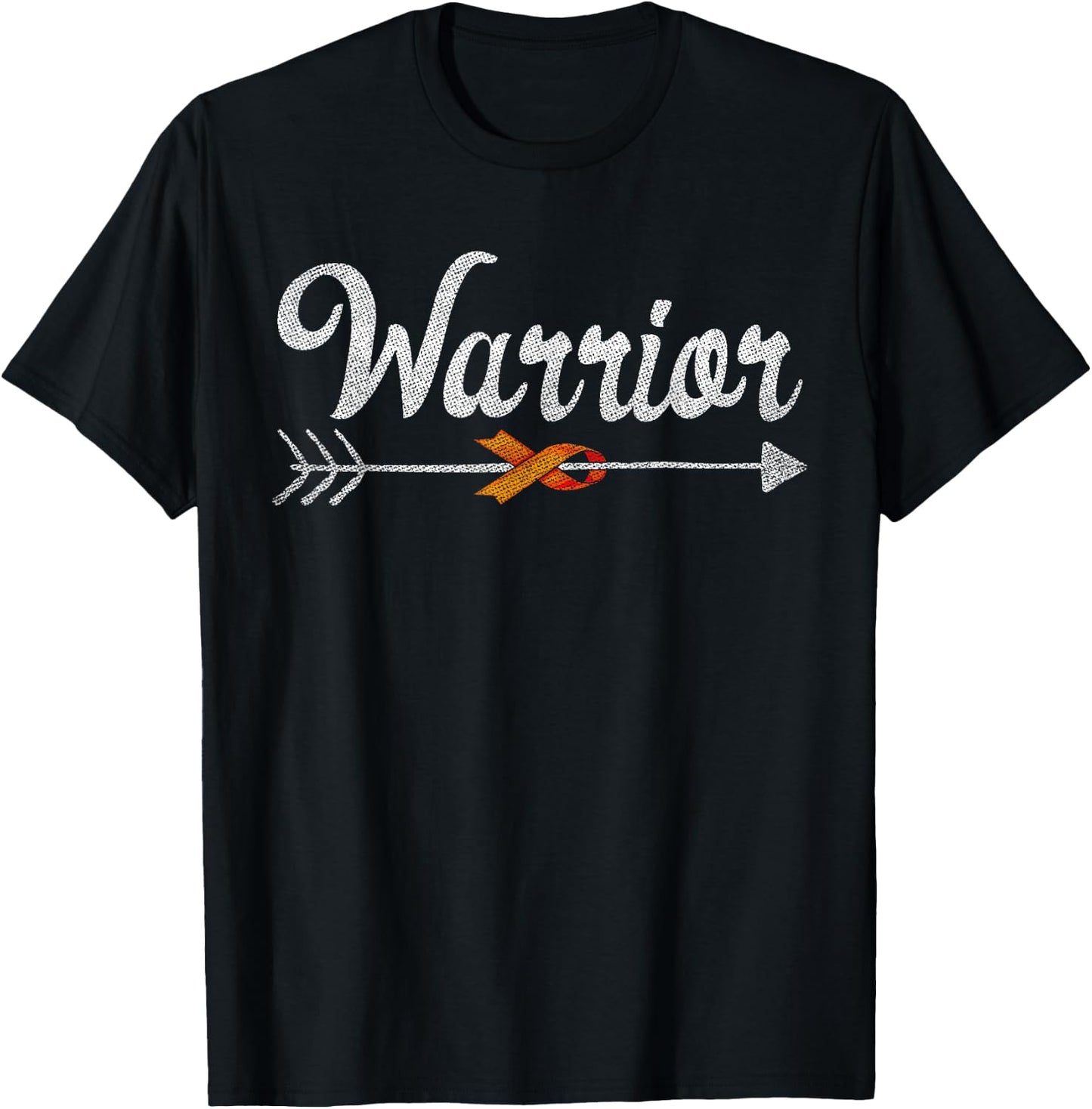 Kidney Cancer Awareness Support Gift Warrior T-Shirt - T-Shirt | Black