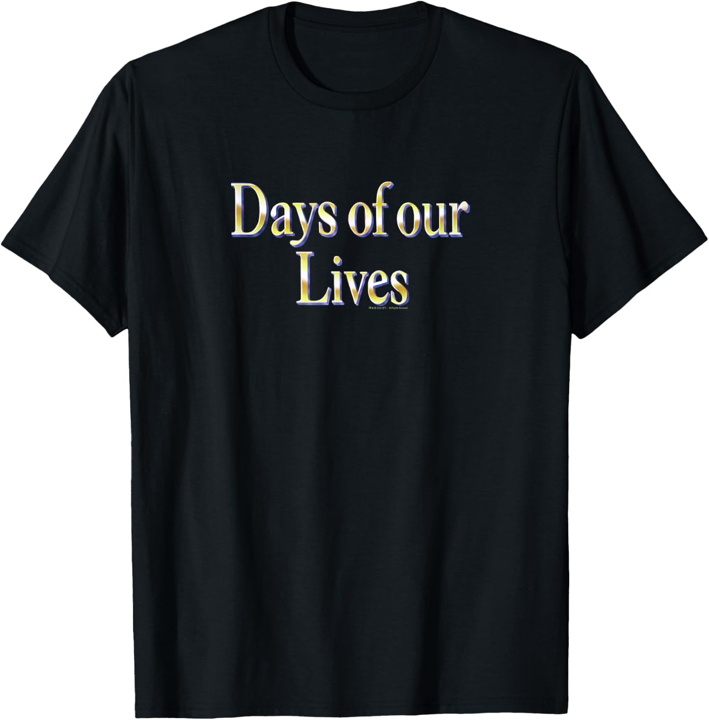 Days of Our Lives Logo T-Shirt - T-Shirt | Black