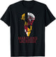State of Maryland Flag Lacrosse Team Player Lax Coach Gift T-Shirt - T-Shirt | Black