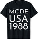 Fashion USA 1988 Mass Tour T-Shirt - T-Shirt | Black
