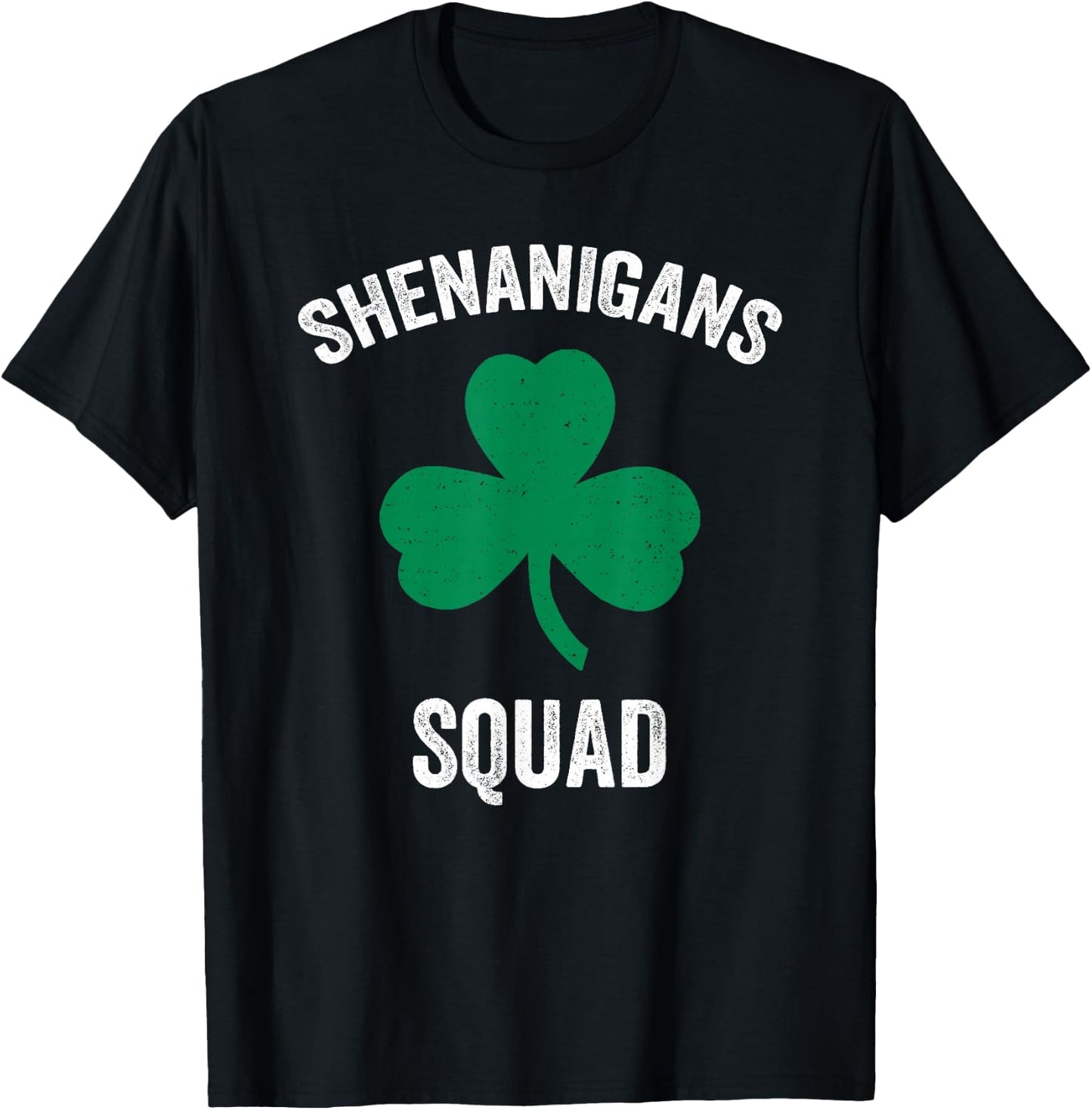 Shenanigans Squad Funny St. Patrick's Day Matching Group T-Shirt - T-Shirt | Black