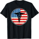 Pharmacist Pharmacy Technician Patriotic US Flag 4th Of July T-Shirt - T-Shirt | Black