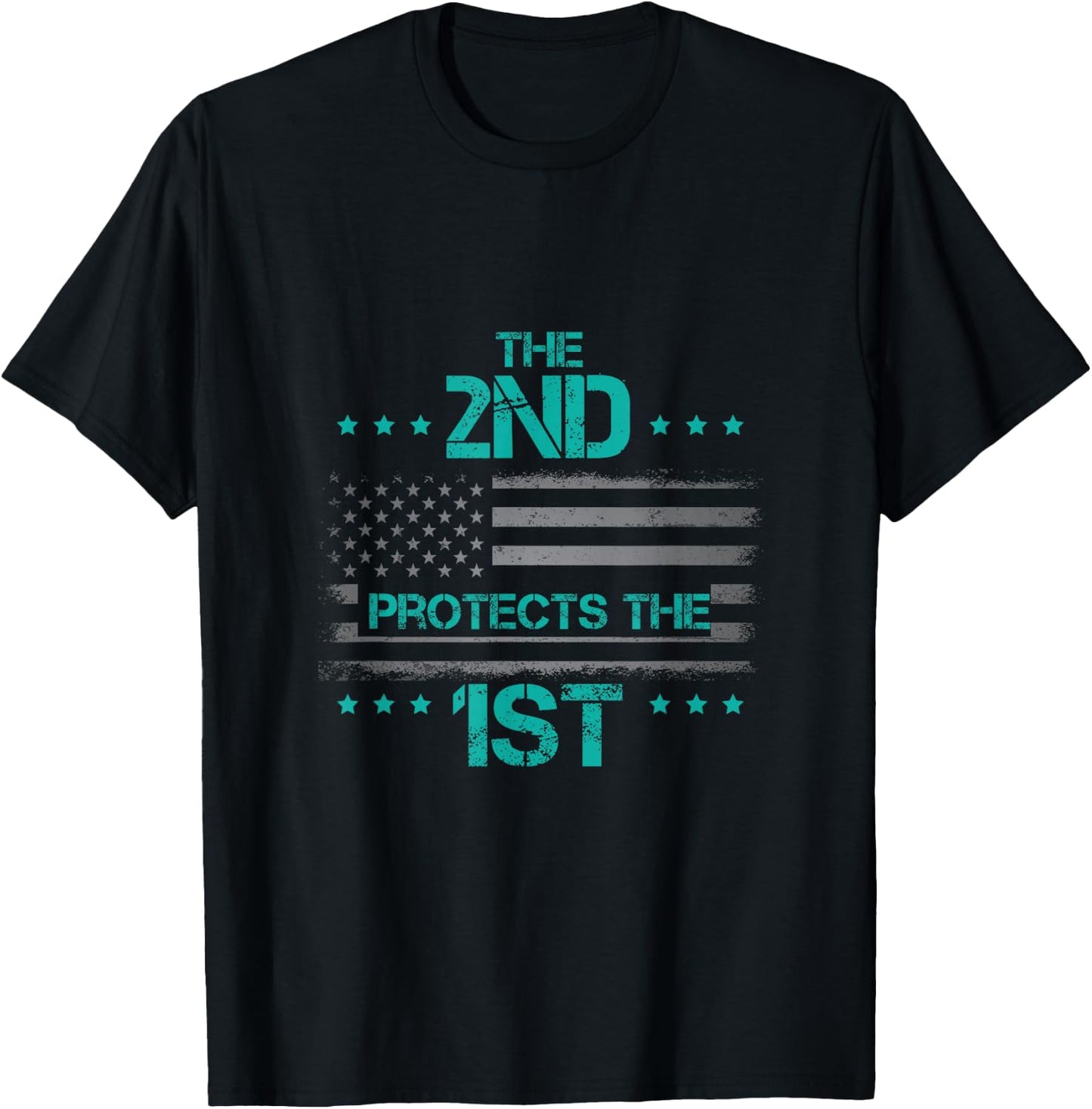 The 2nd Protects The 1st T-Shirt - T-Shirt | Black