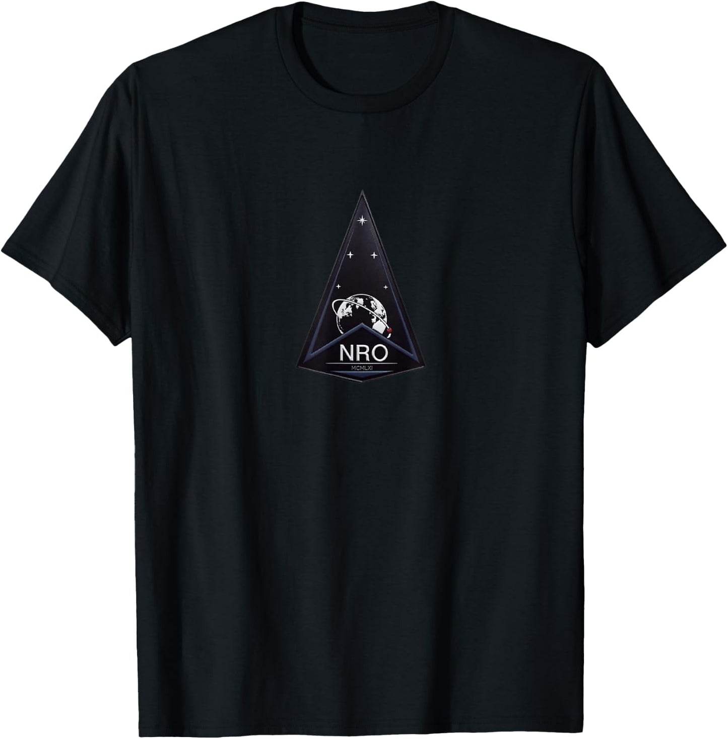 National Reconnaissance Office Shirt Space Force SFELM NRO T-Shirt - T-Shirt | Black