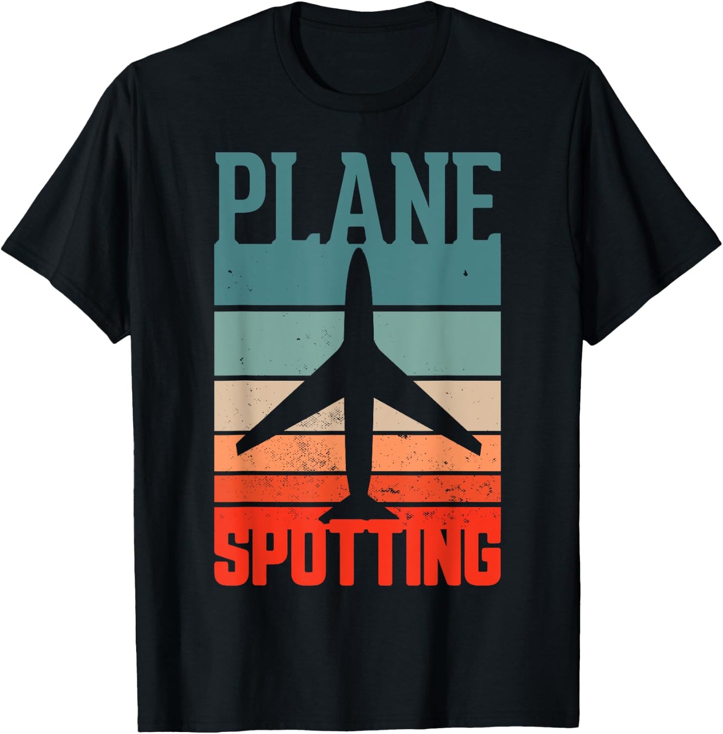 A passion for Plane spotting Planes Photograph Photography T-Shirt - T-Shirt | Black