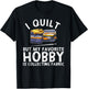 Funny Quilting Lover Gift Grandmas Girls Quilter T-Shirt - T-Shirt | Black
