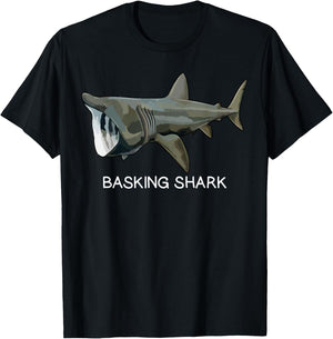 Basking Shark Lover T-Shirt - T-Shirt | Black