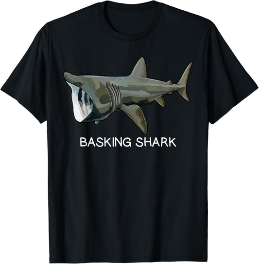 Basking Shark Lover T-Shirt - T-Shirt | Black
