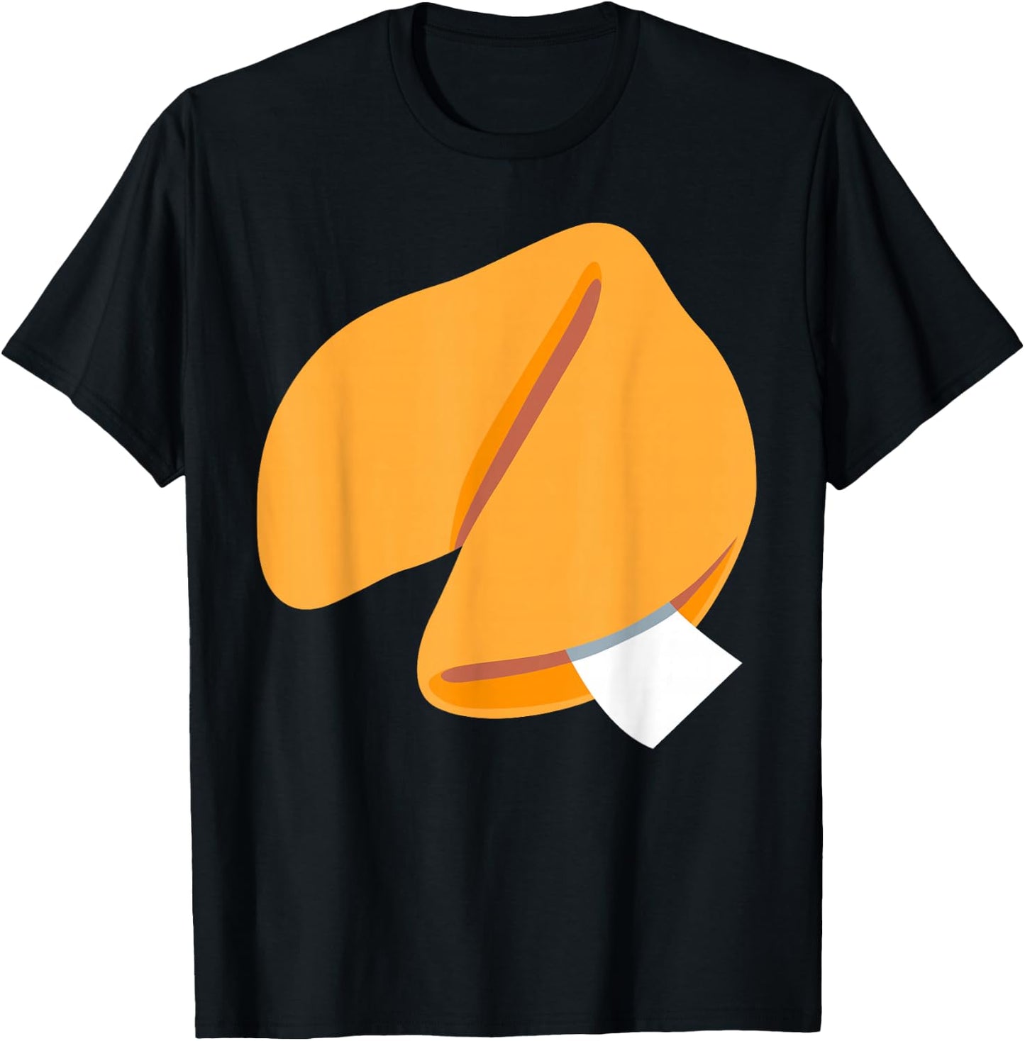 Funny Fortune Cookie Lazy Halloween Costume Last Minute T-Shirt - T-Shirt | Black