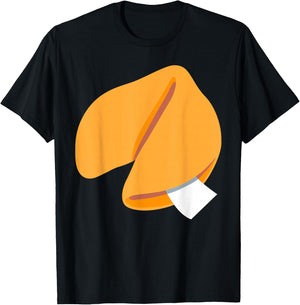 Funny Fortune Cookie Lazy Halloween Costume Last Minute T-Shirt - T-Shirt | Black