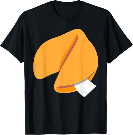 Funny Fortune Cookie Lazy Halloween Costume Last Minute T-Shirt - T-Shirt | Black