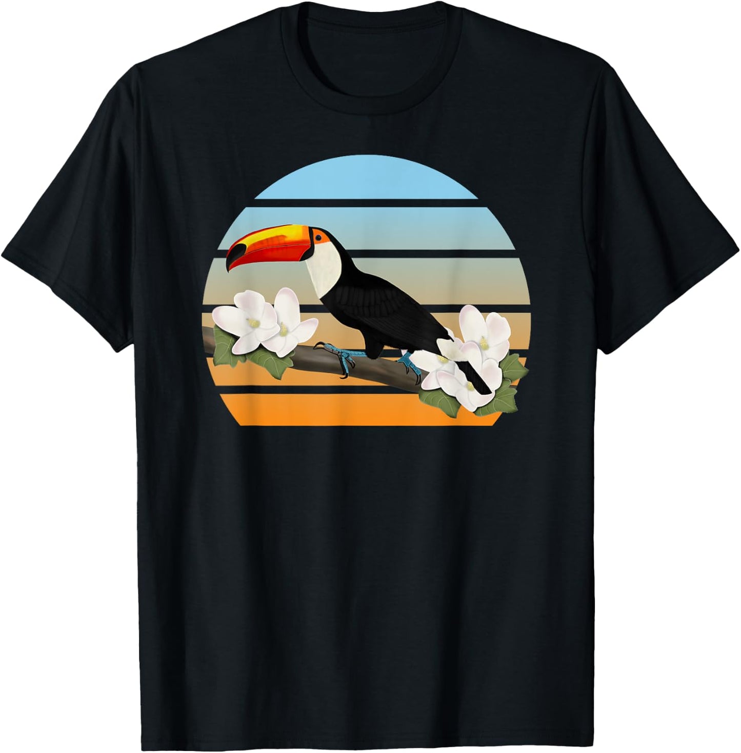 Toucan Bird Birder Birdlover Birdwatcher Animal Biologist T-Shirt - T-Shirt | Black