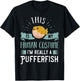 Pufferfish Blowfish Balloonfish Puffer Fish T-Shirt - T-Shirt | Black