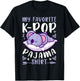 K-Pop Music, Sleeping Koala, K-Pop Pajama T-Shirt - T-Shirt | Black