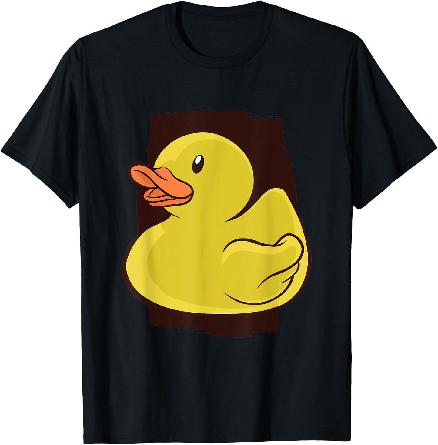 Funny Cute Dub Rubber Duck T-Shirt - T-Shirt | Black