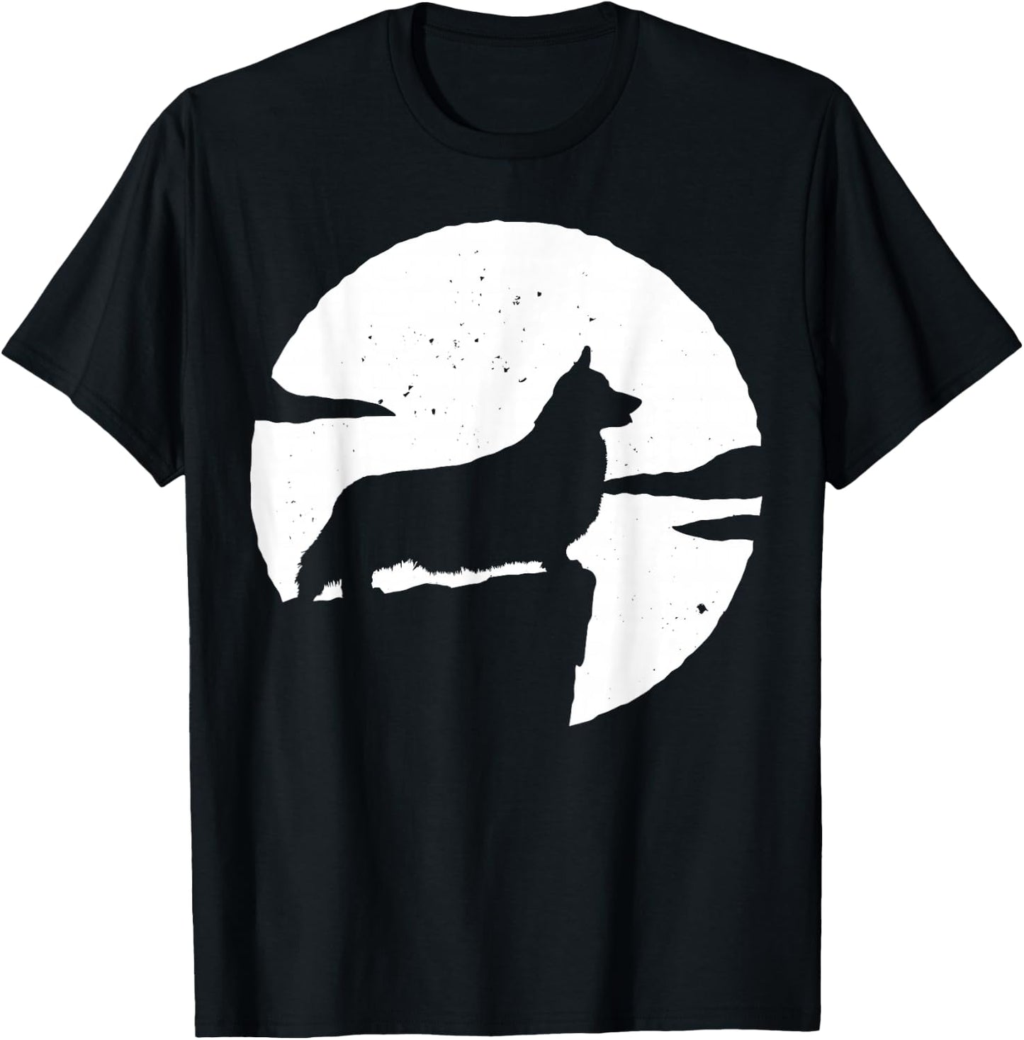 Welsh Corgi Pembroke Welsh Corgi Cardigan T-Shirt - T-Shirt | Black