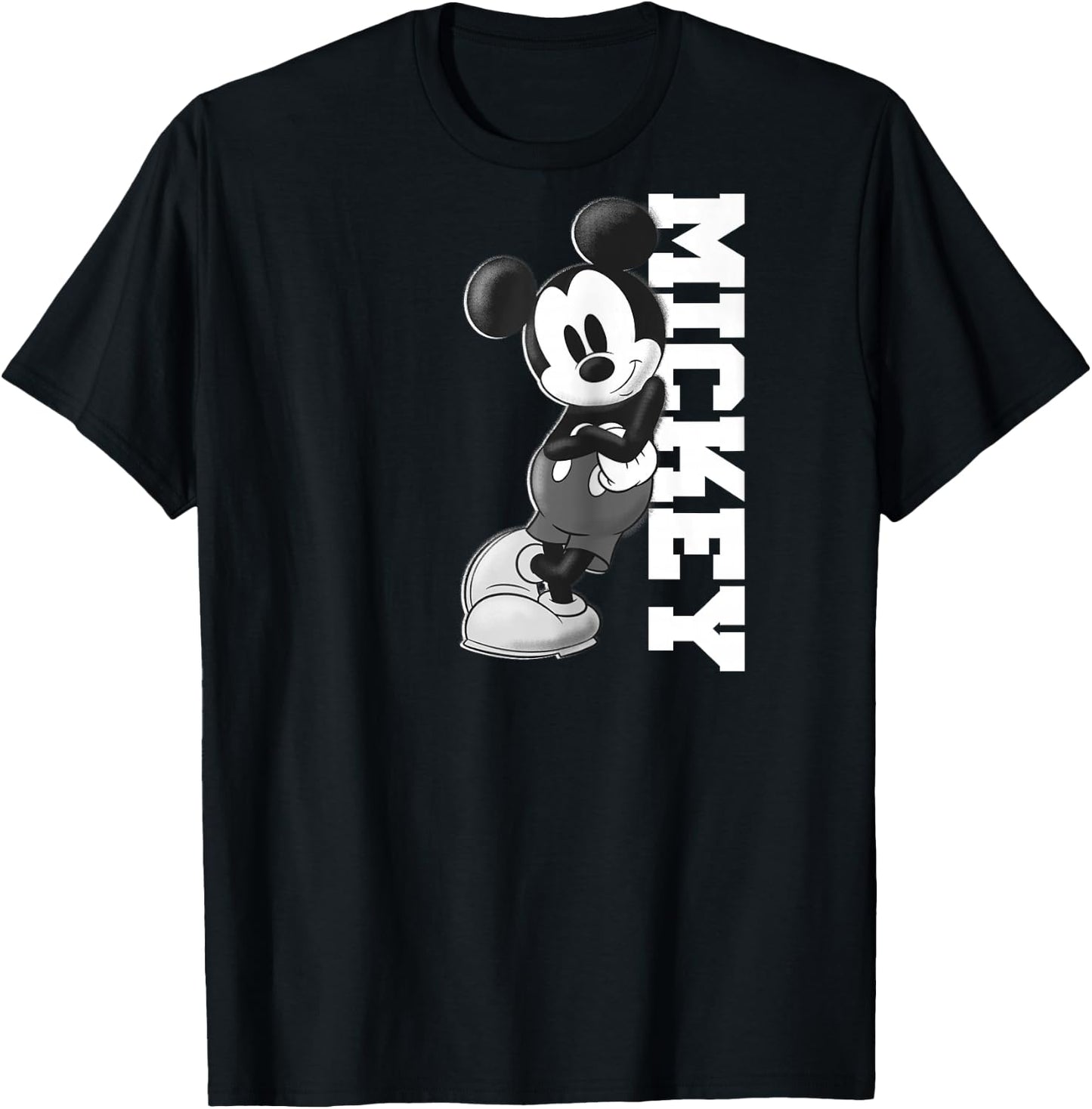 Disney Mickey and Friends Mickey Mouse Lean Raglan Baseball T-Shirt - T-Shirt | Black