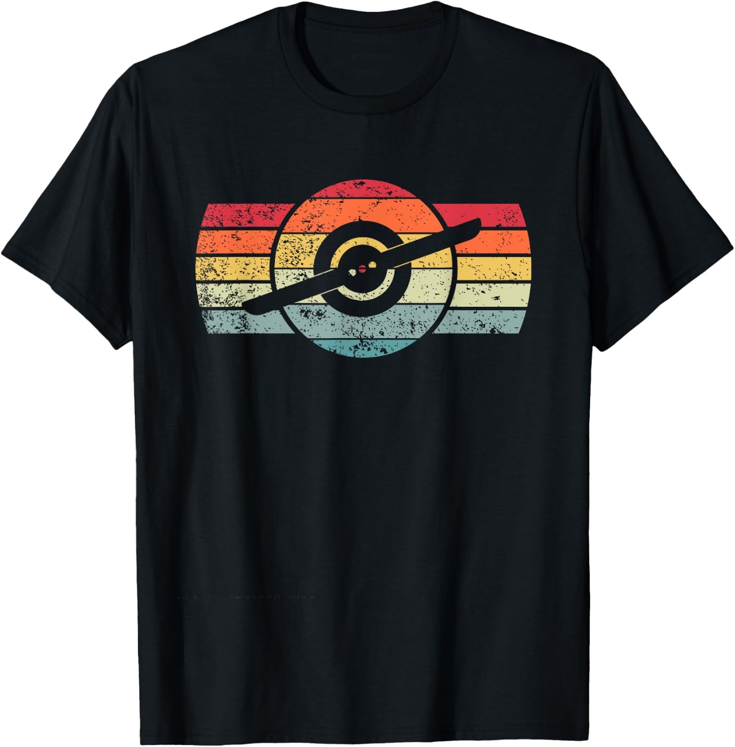 One Wheel Electric Skateboard Float Owner Skateboarding T-Shirt - T-Shirt | Black