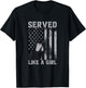 Served Like a Girl Female Veteran Women's T-Shirt - T-Shirt | Black
