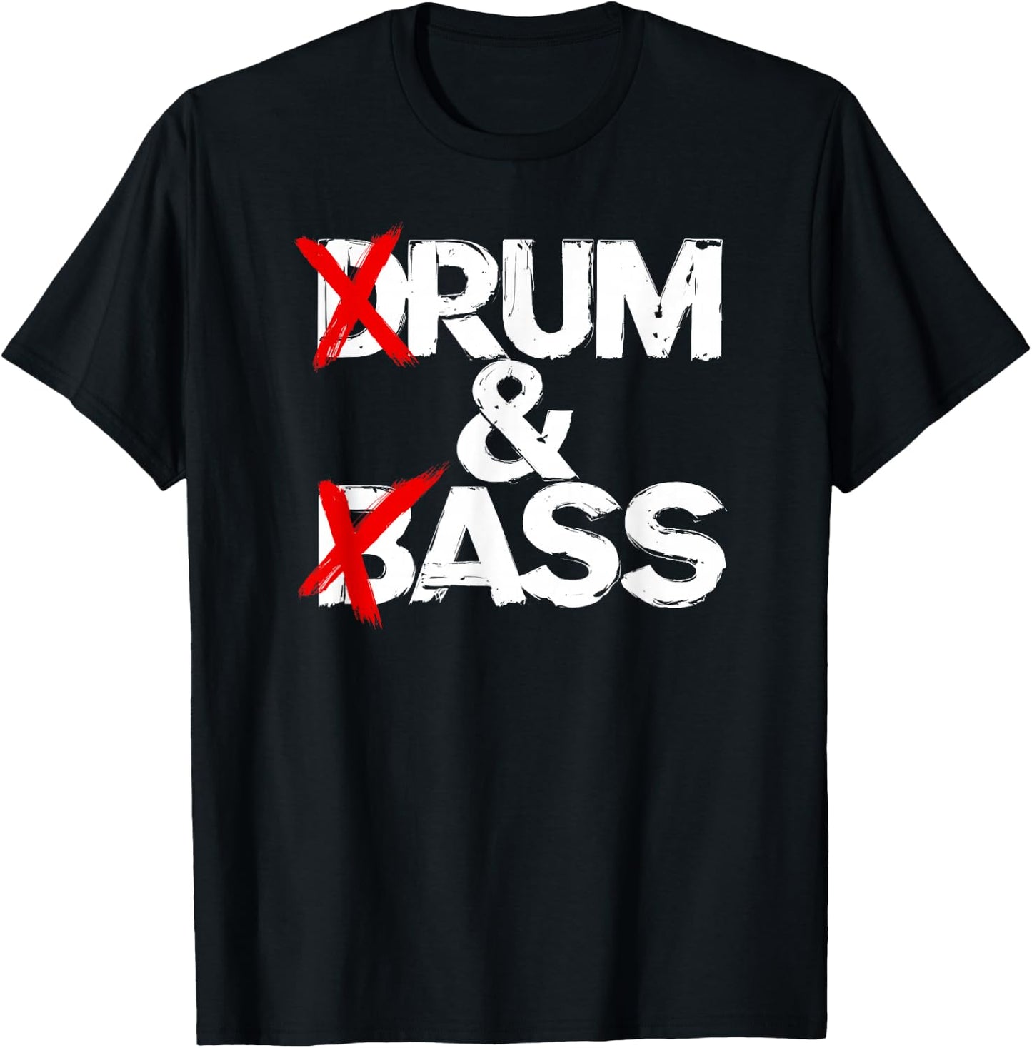 Drum And Bass Rum & Ass T-Shirt - T-Shirt | Black