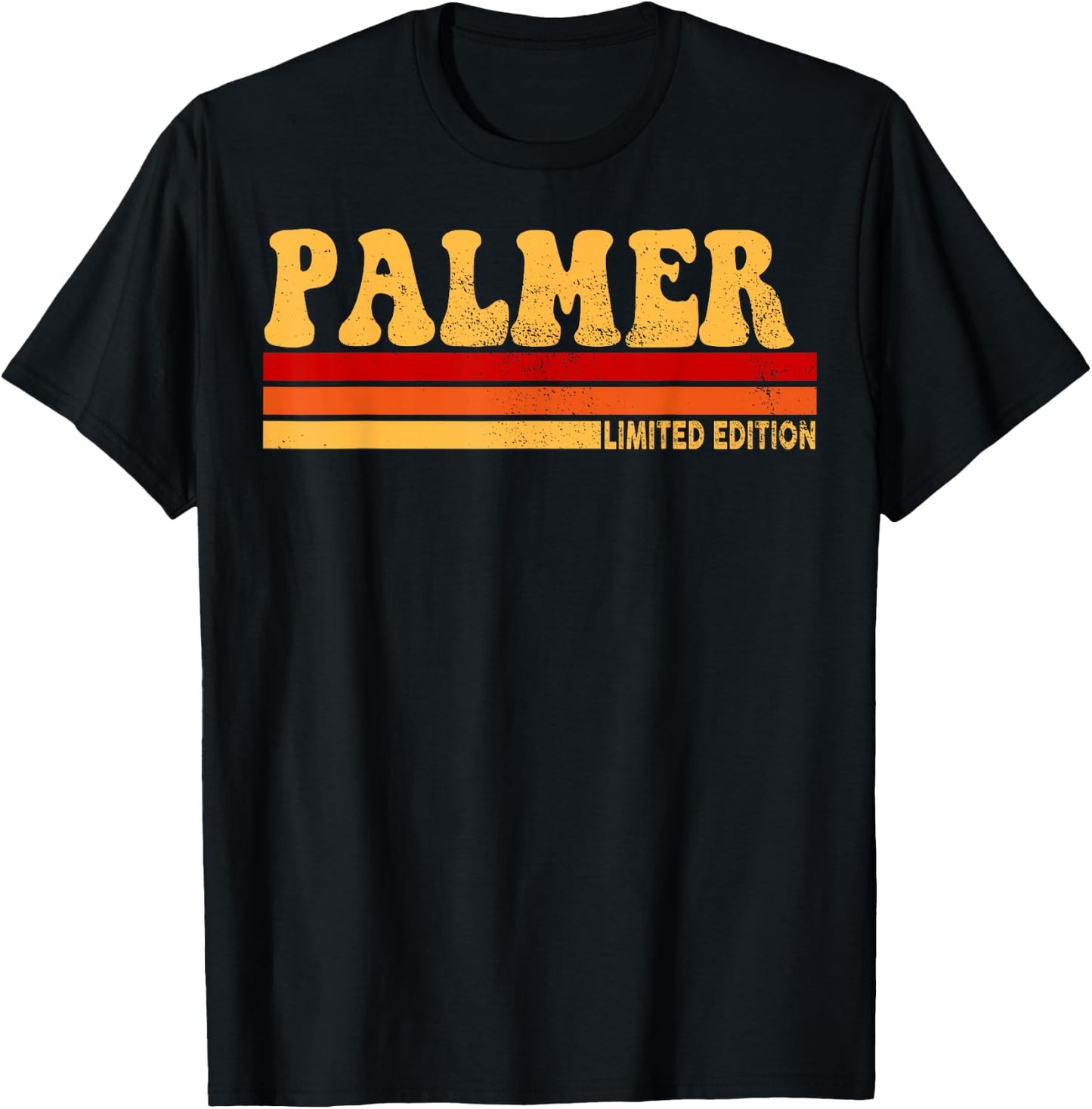 Palmer Name Personalized Cute Idea Women Vintage Palmer T-Shirt - T-Shirt | Black