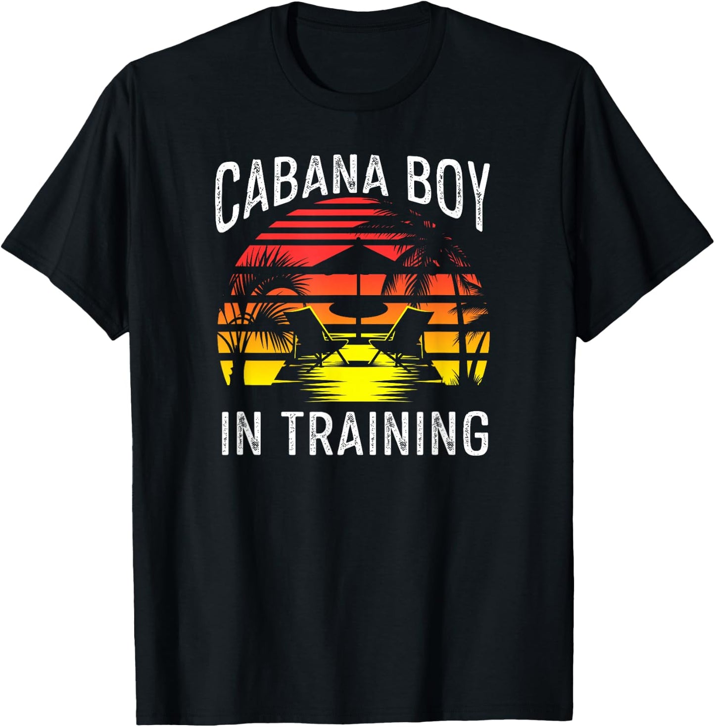 Cabana Boy In Training T-Shirt - T-Shirt | Black