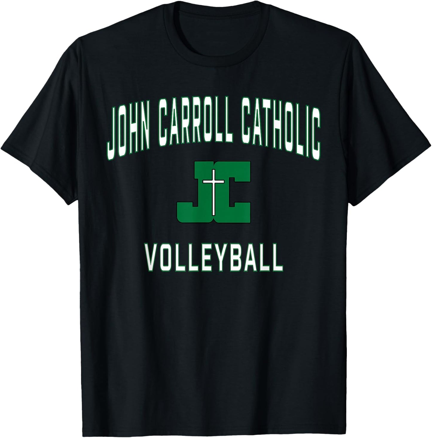 John Carroll Catholic High School Cavaliers Volleyball T-Shirt - T-Shirt | Black