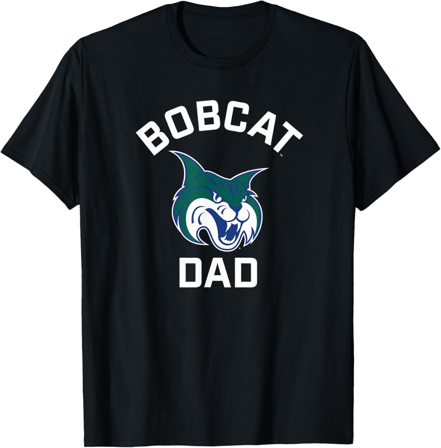 Georgia College GCSU Bobcats Arched Dad T-Shirt - T-Shirt | Black