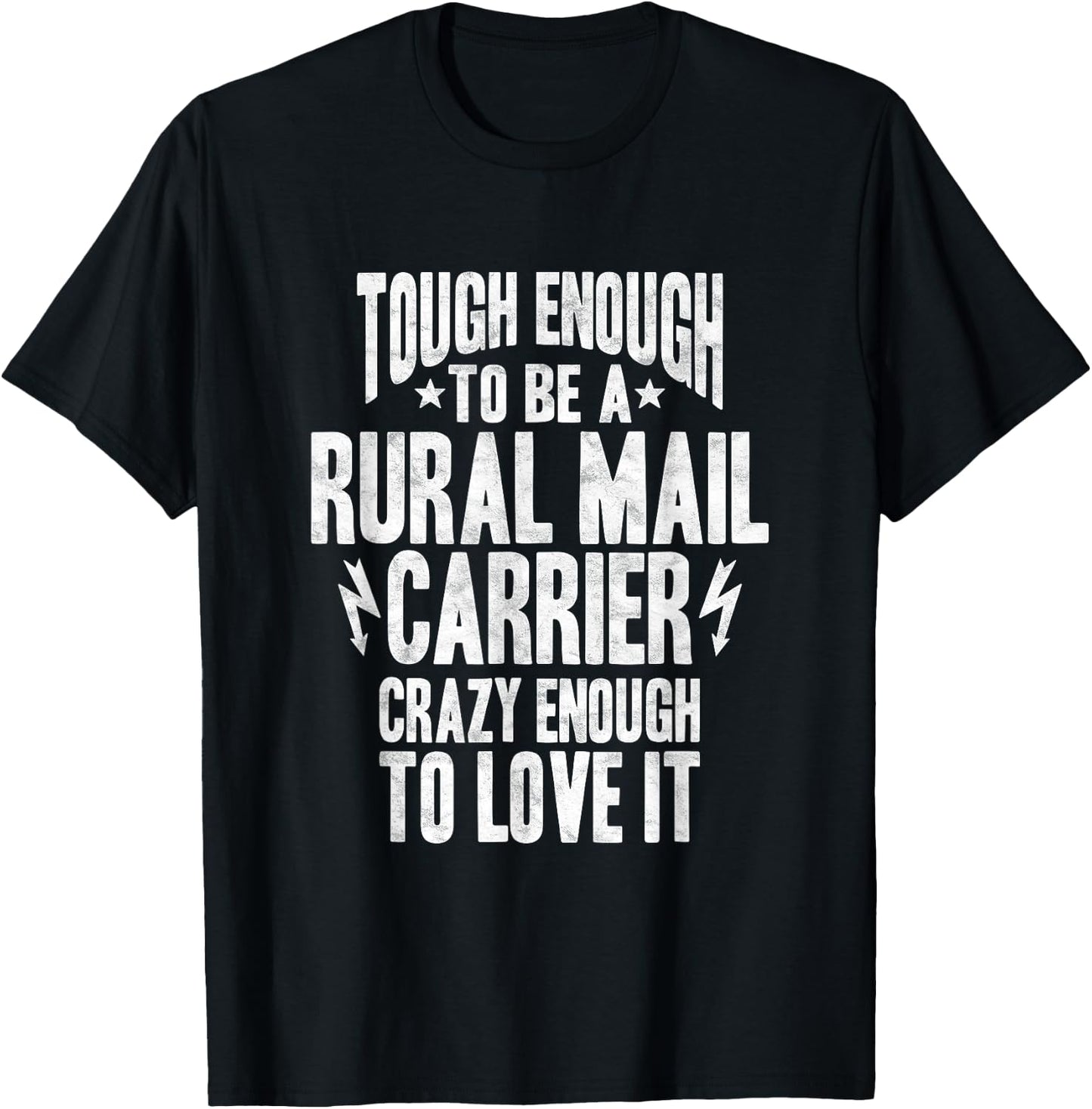 Rural Carrier Shirt Post Office T-Shirt - T-Shirt | Black